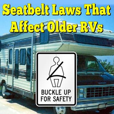 rv seatbelt laws