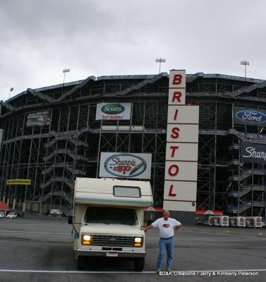 Jerry & Our Rig at Bristol